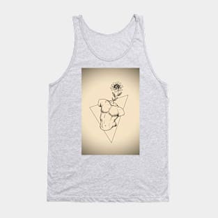 Greek Sculpture Design Tank Top